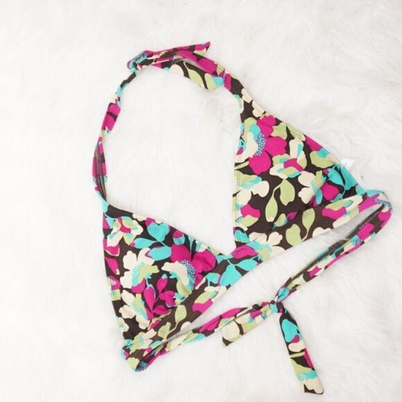 Gap 🌟2/$20 SWIM SALE 🌟  Body Bikini Top, Modern Flower Design, L - Picture 1 of 6
